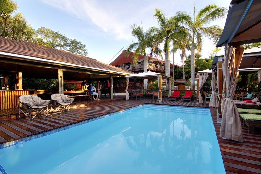 Urban Glamping Tranquil International Backpacking Village Saint Lucia Estuary Exteriör bild